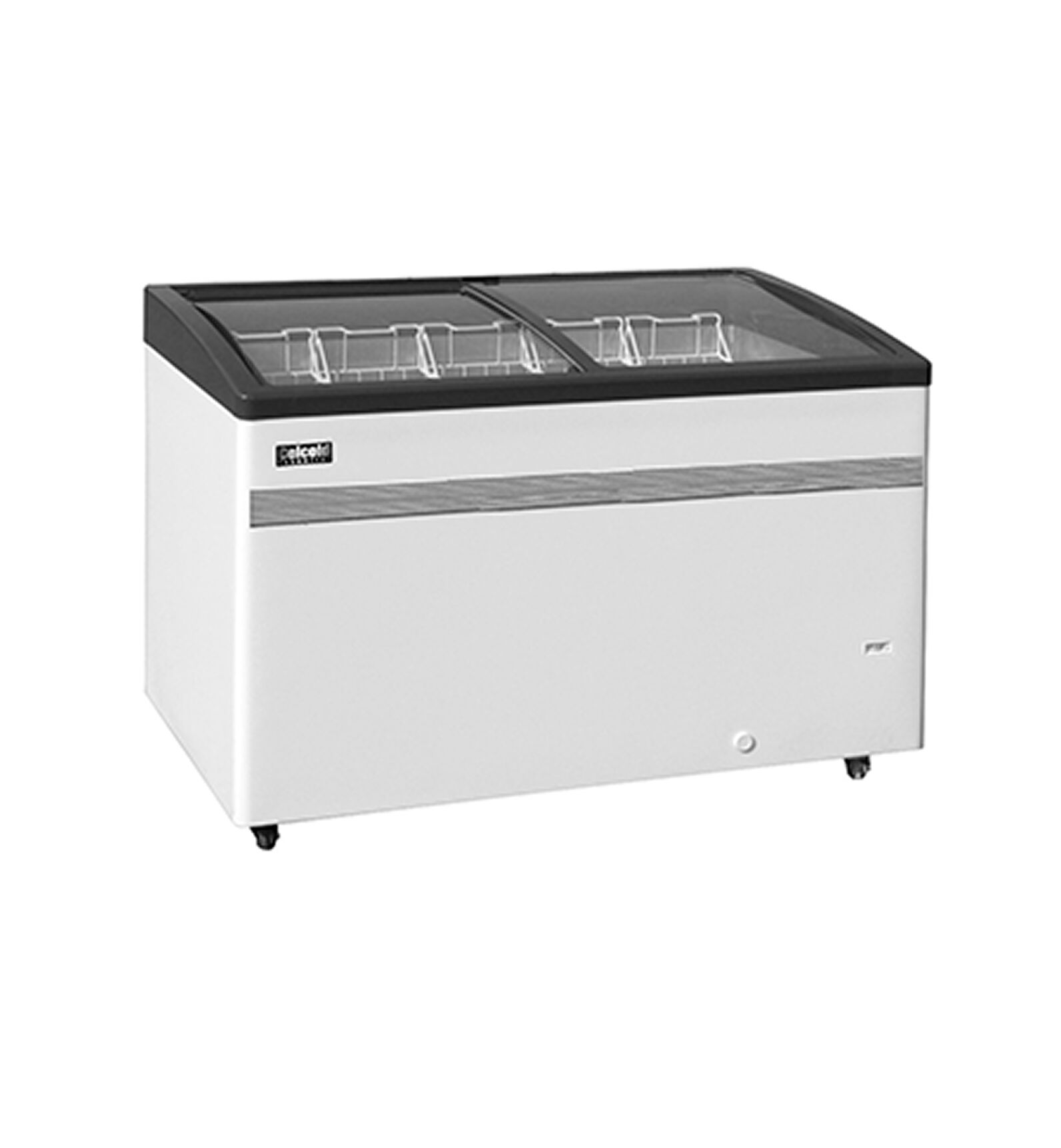 CEATF29 Angle Top Freezer – Portable Ice Cream Display Freezer