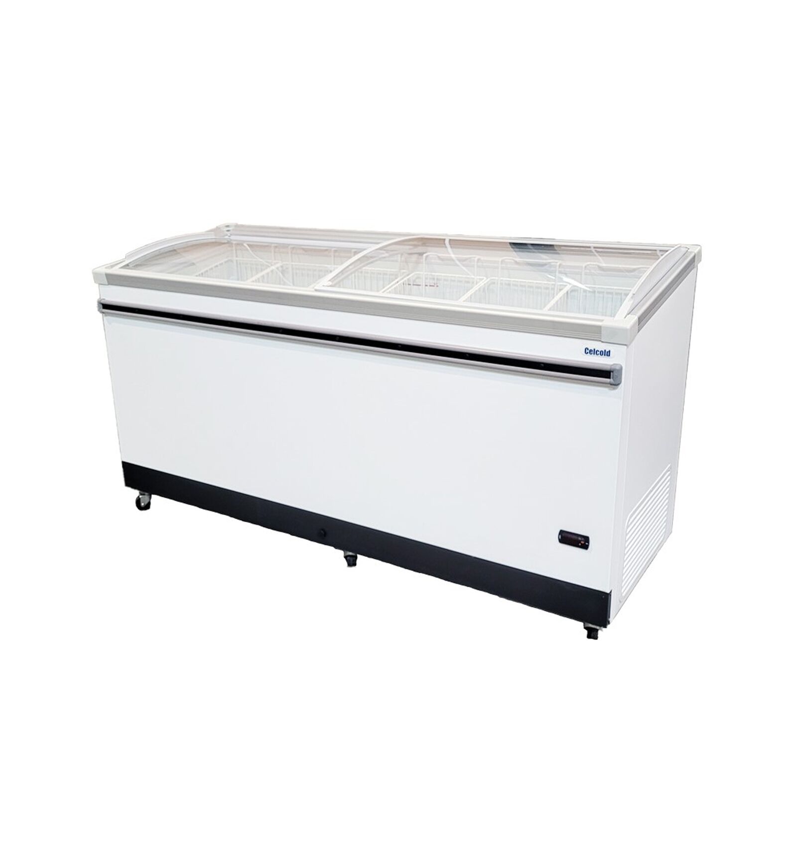 CATF71 Angle Top Freezer – Extra-Large Display Freezer for Frozen Treats