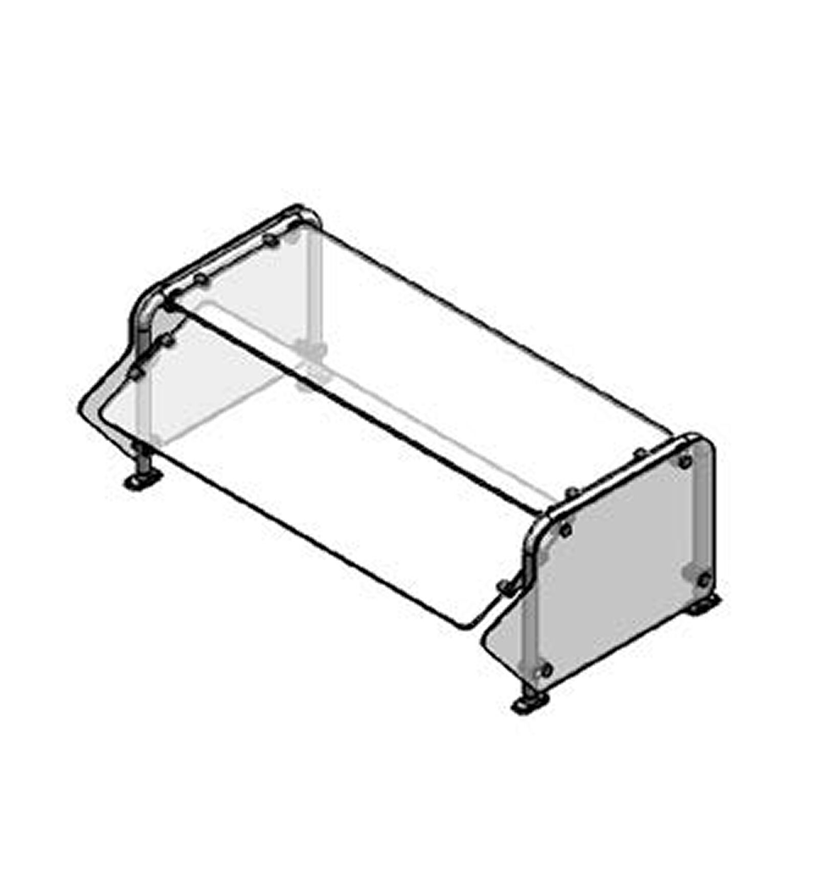 Randell - RSB-STSSNA - Serving Line Breath Guard Bent Models