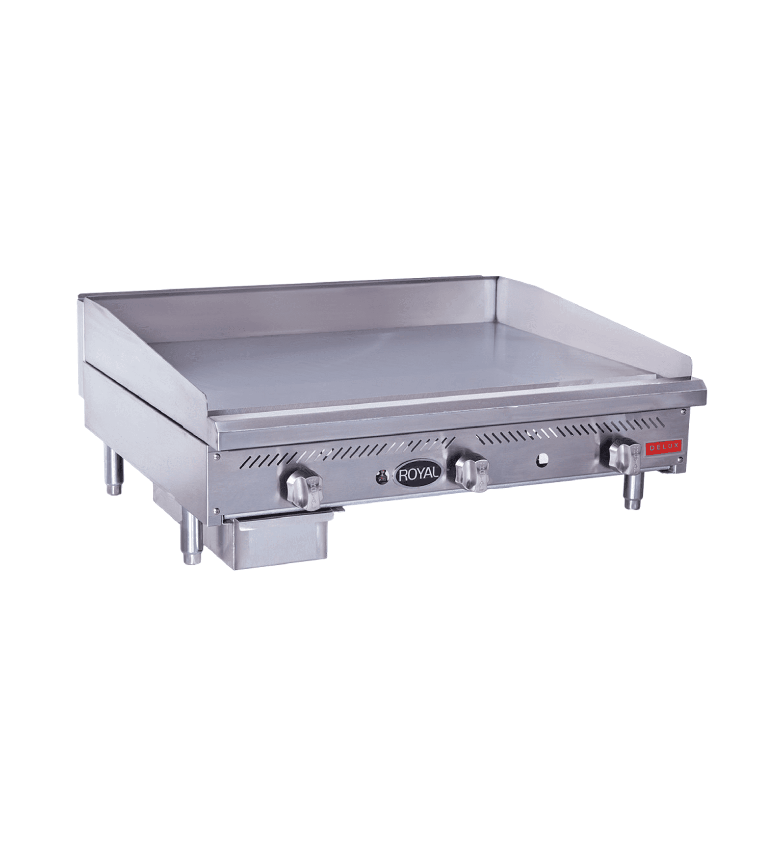 Royal Delux - RDMG - Heavy Duty 30" Deep Manual Griddles